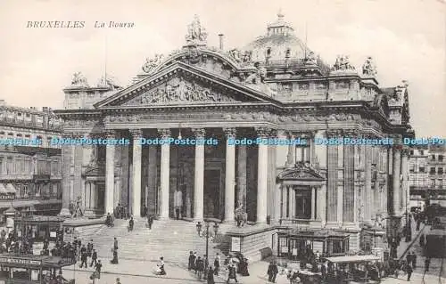 R265949 Bruxelles La Bourse Carte Postale