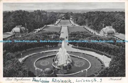 R267779 Bad Oeynhausen Kurpark Bucherstube Nuthen 1938