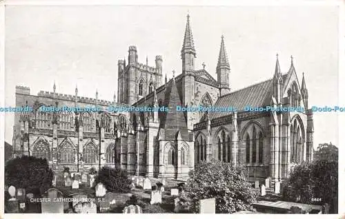 R266051 Chester Cathedral aus S E 5464 Silber Postkarte Valentine and Sons
