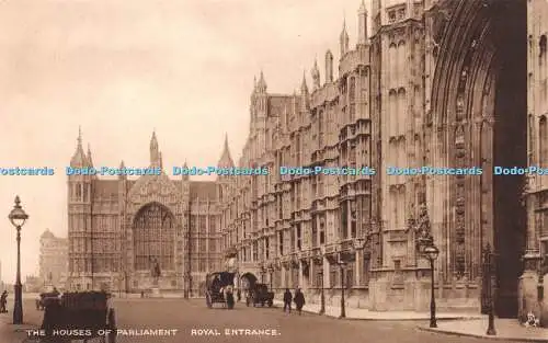 R267896 The Houses of Parliament Royal Entrance Tuck Photogravure Postcard No 21