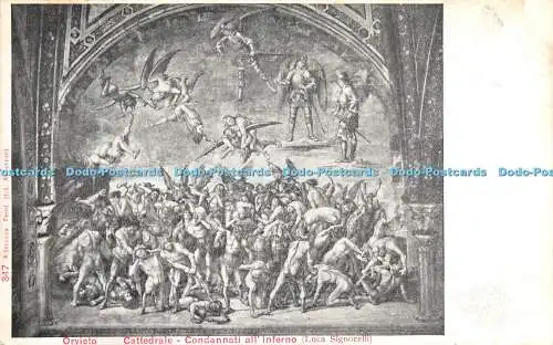 R268233 Orvieto Cattedrale Condannati all inferno Luca Signorelli 347 Alterocca