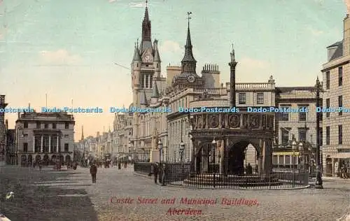 R266195 Castle Street and Municipal Buildings Aberdeen No 148 11 The Adelphi Ser