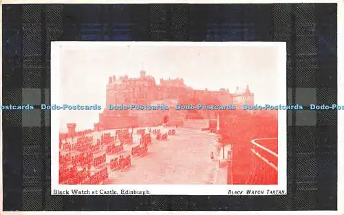 R268072 Black Watch at Castle Edinburgh Black Watch Tartan P and W M Vello