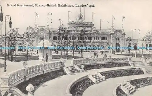 R268341 Grand Restaurant Franco British Exhibition London 1908 Valentines Series