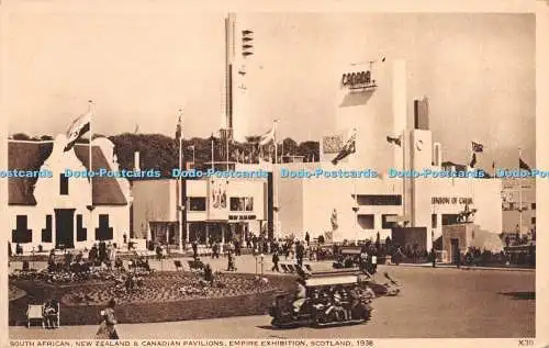R268353 South African New Zealand and Canadian Pavilions Empire Exhibition Scotl