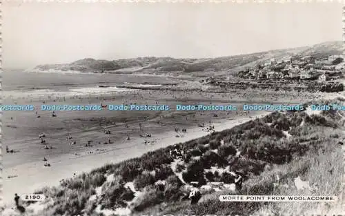 R268639 2190 Morte Point von Woolacombe Dearden und Wade Sunny South Echtfoto