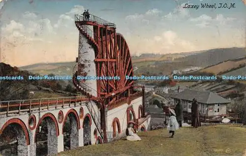 R268722 Laxey Wheel I O M Valentines Series 1914