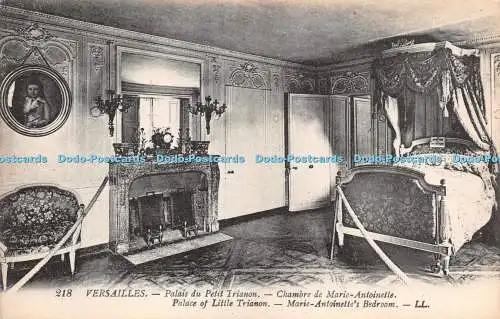 R268755 218 Schloss Versailles des kleinen Trianon Marie Antoinettes Schlafzimmer LL Lev