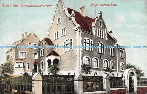 R268804 Gruss aus Kirchheimbolanden Praparandenschule 9727 W Gotthold