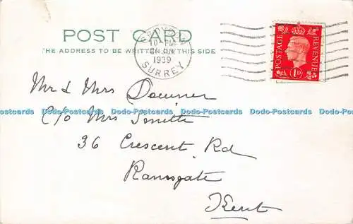 R271242 Postkarte ohne Bild 1939