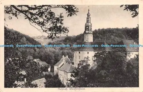 R268906 Schloss Weesenstein Sachsische Heimatschutz Postkarten Bertha Zillessen