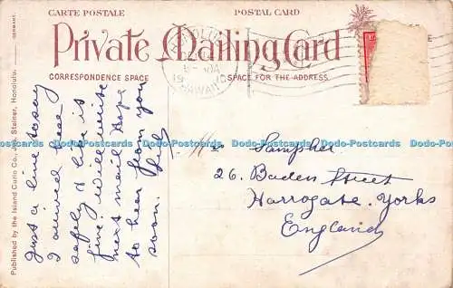 R268927 Grüße von Hawaii Inseln Aloha Huy Ein frohes neues Jahr Insel Kurios