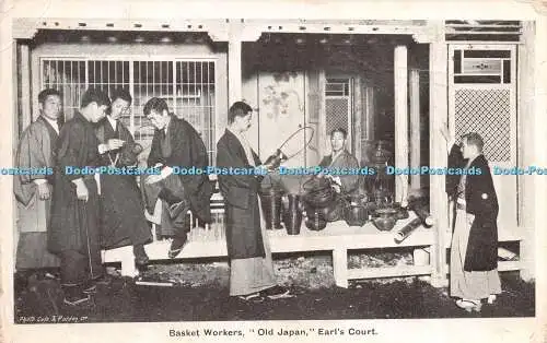 R268984 Gale and Polden Basket Workers Old Japan Earls Court The Nelson Series