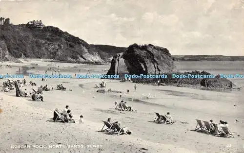 R268994 Oscar Rock North Sands Tenby 23 1959
