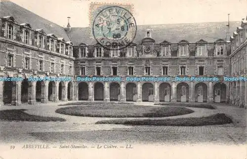 R272820 Abbeville 59 Saint Stanislas Le Cloitre LL Carte Postale 1908