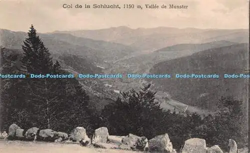 R272822 Col de la Schlucht 1150m Vallee de Munster Gebr Metz Tübingen 46339 DOA