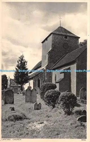 R271544 Lancing Church 80342 Photochrom