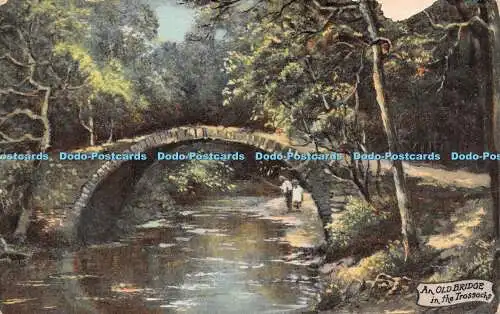R271554 Eine alte Brücke in den Trossachs Regal Art Publishing Rapco Ansicht Nr. 2026 1