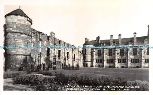 R271612 South and East Ranges and Courtyard Falkland Palace Fife The National Tr