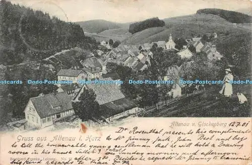 R269223 Gruss aus Altenau i Harz Altenau v Glockenberg Bernhard Franke Nr 41 190