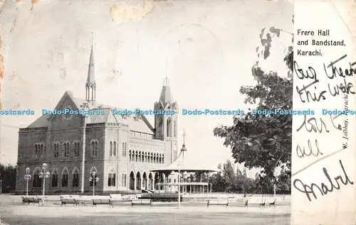 R269226 Freere Halle und Musikpavillon Karachi R Jalbhoy 1906