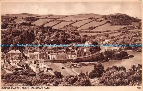 R274726 Combe Martin from Hangman Path 7985 Solograph Series De Luxe Photogravur