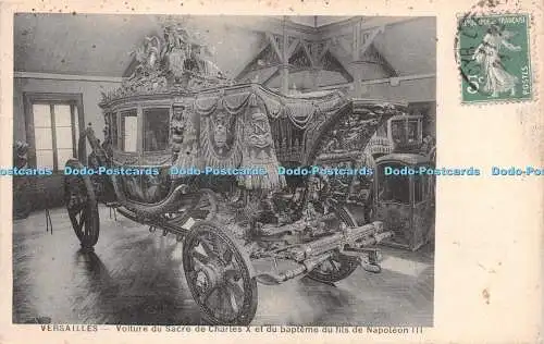 R271884 Versailles Voiture du Sacre de Charles X et du bapteme du fils de Napole