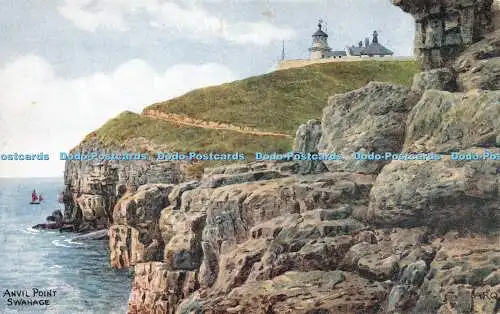 R273199 Amboss Point Swanage A R Q Lachs Aquarell Nr 2303