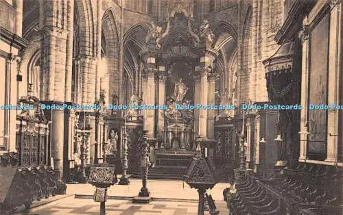 R273215 Stopfbuchsenkathedrale St Bavon Choeur De St Bavon Ern Thill Nels