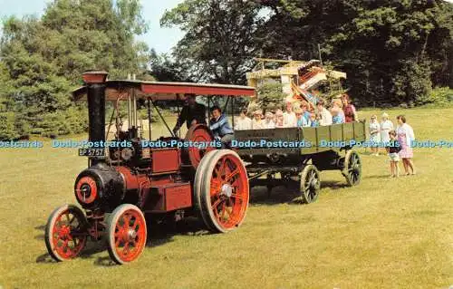 R273241 Hollycombe Liphook Hants Burrell 4 N P H Gold Medal Tractor No 3815 Chic