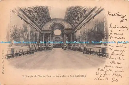 R272012 Palais de Versailles 7 La galerie des batailles Fournier edit Versailles