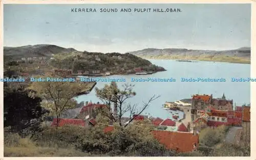 R272064 Kerrera Sound and Pulpit Hill Oban E T W Dennis and Sons Ltd London und