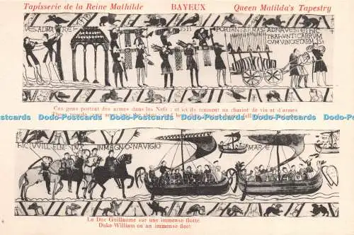 R274972 Tapisserie de la Reine Mathilde Bayeux Queen Matildas Wandteppich Louys Bav