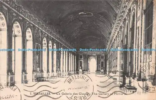 R273390 Versailles The Gallery Of Mirrors No 7 P Girard 1937