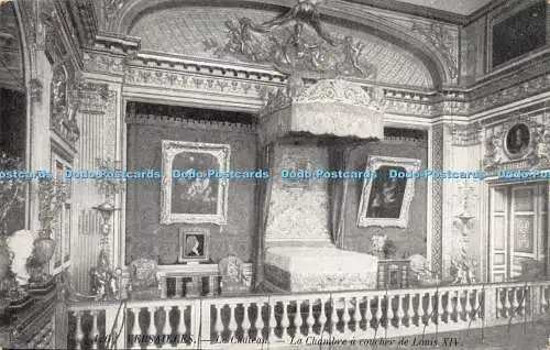 R272110 Versailles 126 Le Chateau La Chambre a Coucher de Louis XIV Carte Postal