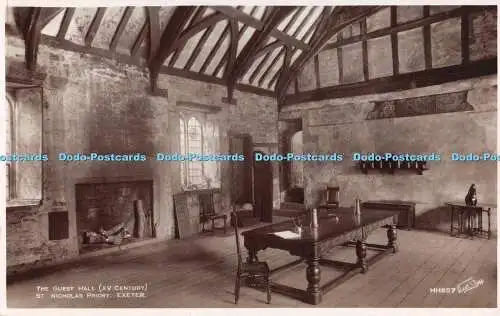 R275107 The Guest Hall XV Century St Nicholas Priory Exeter HH857 Walter Scott R