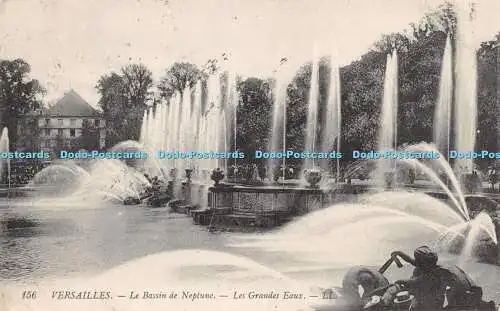 R273593 Versailles Le Bassin De Neptune Les Grandes Eaux LL No 156 1913