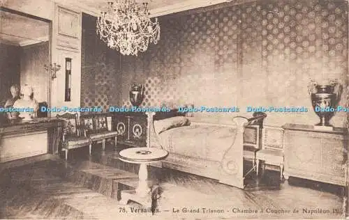 R273628 Versailles Le Grand Trianon Chambre A Coucher De Napoleon No 78 F David