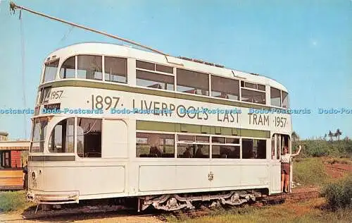 R273675 Seashore Trolley Museum Kennebunkport No 293 Double Decker Maine Electri