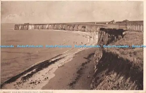 R273699 Princes Walk And Foreness Point Cliftonville Nr. 14305 Lewis Squire 1927