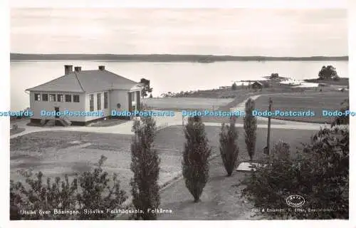 R272455 Utsikt over Basingen Sjoviks Folkhogskola Folkarna Akta Fotografi Foto a