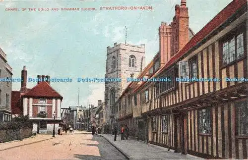 R275354 Kapelle des Guilo und Gymnasiums Stratford auf Avon The Avis Publis