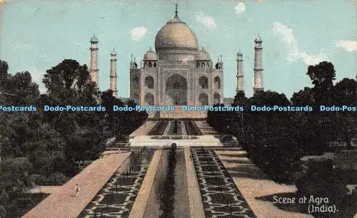 R273803 Szene in Agra Indien Fine Art Shureys 1908