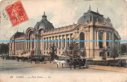 R275423 29 Paris Le Petit Palais LL Pferde 1908