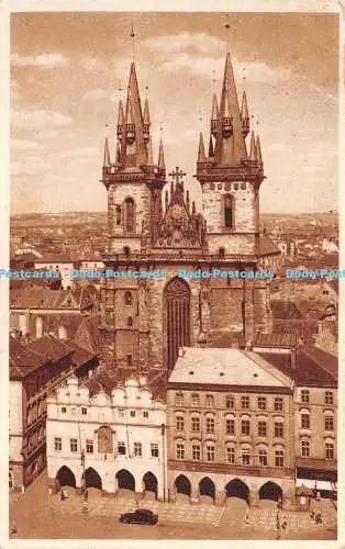 R270212 Prag Tyn Kirche 1947