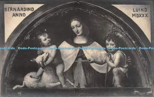 R270265 Bernardino Anno Luino MDXXX 155 Lugano Chiesa Sta Maria degli Angeli Mad