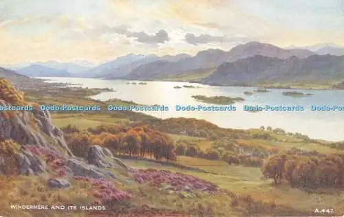 R275517 Windermere and its Islands A 447 Valentines Art Colour