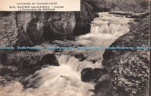 R274223 Baume Les Dames Cuves Et Cascades De Blefond No 912 Gaillard Pretre