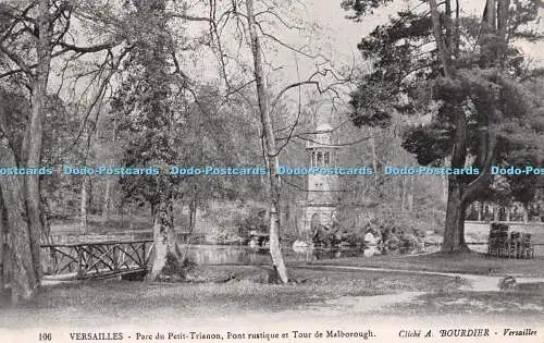 R274275 Versailles Parc Du Petit Trianon Pant Rustique Et Tour De Malborough Cli