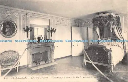 R274301 Versailles Le Petit Trianon Chambre A Coucher De Marie Antoinette LL No